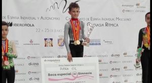 El almoradidense Rubén Gil, campeón de España en gimnasia rítmica