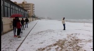 Remite un temporal histórico. La nieve a nivel del mar ha sido, sin duda, lo más destacado