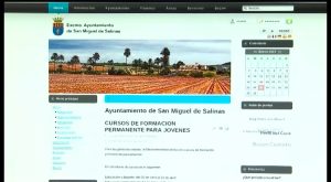 El Ayuntamiento de San Miguel de Salinas renueva su página web