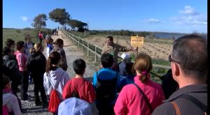 45 personas de la Vega Baja y Alicante celebran el Día del Humedal en las Lagunas de Torrevieja