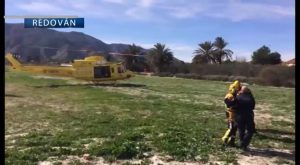 Rescatada una mujer de 27 años tras quedar atrapada en la sierra del Águila, entre Callosa y Redován