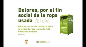 Dolores instala 7 contenedores para recogida selectiva de ropa usada con fin social