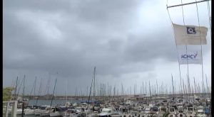 El fuerte temporal de levante azota a la Vega Baja