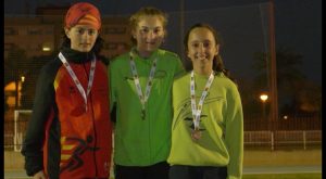 Miguel Angel Martínez, subcampeón de España cadete en pista cubierta