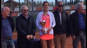 Eva Guerrero, campeona del campeonato ITF Junior de Vinaroz