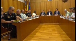 El Delegado del Gobierno en Alicante preside una reunión de la Junta Local de Seguridad de Orihuela