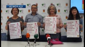 I Marcha Solidaria en Almoradí contra el cáncer de mama