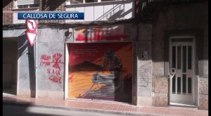 La sede de EU de Callosa aparece repleta de pintadas fascistas