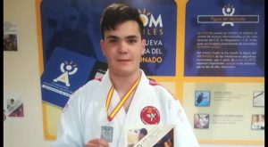 El judoca de Almoradí Rubén Bas logra la segunda posición en la Copa de España