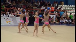 Gran actuación de la Escuela Deportiva Municipal de gimnasia rítmica de Orihuela