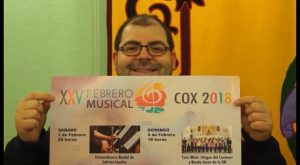 Febrero Musical de Cox celebra sus Bodas de Plata