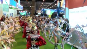 Diputación promociona por medio mundo el Carnaval de Torrrevieja en Fitur