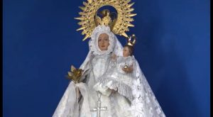 Restauran la talla de la Virgen de Monserrate de la ermita de la Calle Arriba