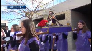 Los colegios de Orihuela se adelantan a las procesiones de Semana Santa