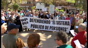 Pensionistas de la Vega Baja se movilizan