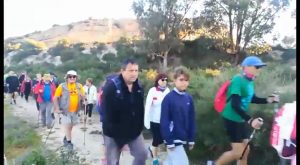 600 personas dan "la vuelta a Rojales"