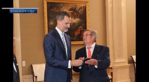 El Rey recibe en Zarzuela al Comité del Congreso Nacional de regantes celebrado en Torrevieja