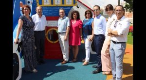 Inauguración del nuevo parque infantil "Fragata 30 de Julio" en Pilar de la Horadada