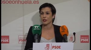 Carolina Gracia presenta su candidatura por el PSOE para la Alcaldía de Orihuela