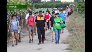 La ruta del Sendero Local Huerta Histórica de Rojales reunió este domingo a más de 300 personas