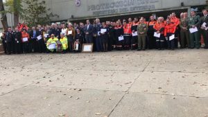 Condecoraciones a voluntarios de Protección Civil de Pilar de la Horadada