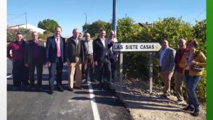 Finalizan las obras de adecuación de la carretera que une La Murada con La Matanza