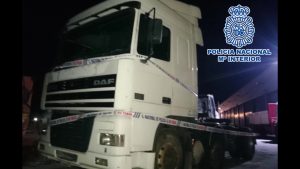 Detenidos en Orihuela por robar presuntamente dos camiones en Málaga y Móstoles