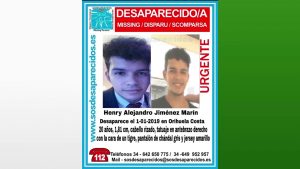 Buscan a un joven desaparecido en Orihuela Costa