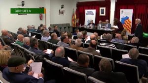 Cumbre de regantes en Orihuela