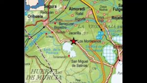 Un terremoto de magnitud 1.9 con epicentro en Jacarilla se deja notar levemente en la Vega Baja