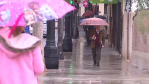 La lluvia causa estragos en la comarca