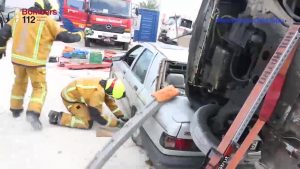 Bomberos de Orihuela participan en el XV Encuentro Nacional de Rescate en Accidentes de Tráfico