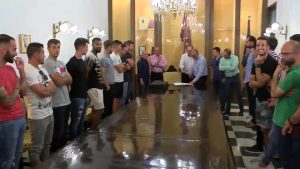 El Ayuntamiento de Orihuela recibe a sus campeones