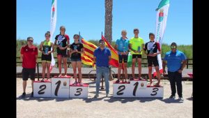 III Triatlón Escolar de la Comunidad Valenciana de Pilar de la Horadada en la Playa de las Higuerica