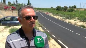 Denuncian el peligro de una carretera en San Miguel de Salinas