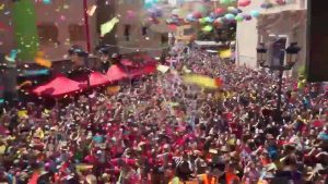 El Festival del Chupinazo de Catral reúne a un millar de personas