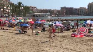 Una ola de calor comenzará este miércoles a afectar a toda la Vega Baja