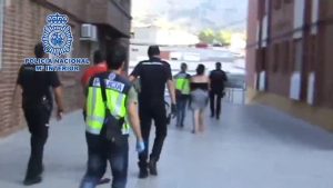 La PN desarticula un punto negro de venta de droga en Orihuela