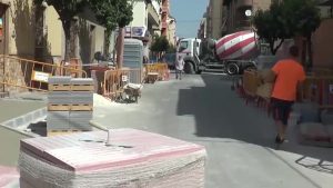 La calle España de Almoradí será más accesible antes de que finalice el verano