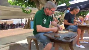 Callosa acoge la demostración nacional de los trabajos del cáñamo