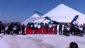 Los ciclistas de la Vuelta saldrán desde el interior de una montaña de sal en Torrevieja