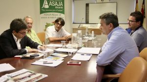 La Diputación respalda las reivindicaciones de ASAJA