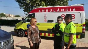 Callosa recupera la ambulancia en el Museo del Cáñamo