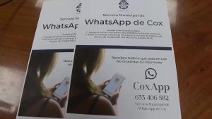 Nuevo servicio municipal de información al ciudadano a través de una aplicación llamada CoxApp