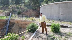 La reparación del talud de San Antón llevará consigo la mejora del entorno