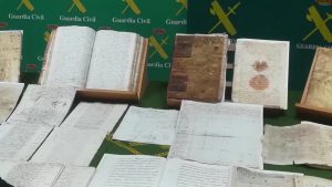 Recuperados más de una veintena de documentos del Patrimonio Documental Histórico Español