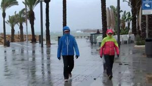 Lluvias, viento y un fuerte temporal marítimo para empezar diciembre