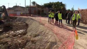 Supervisión de las obras en las infraestructuras de regadío dañadas por la DANA