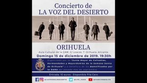 Concierto en beneficio de los damnificados por la Dana: La Voz del Desierto