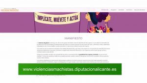 La Diputación impulsa una campaña contra violencias machistas a través de una plataforma on line